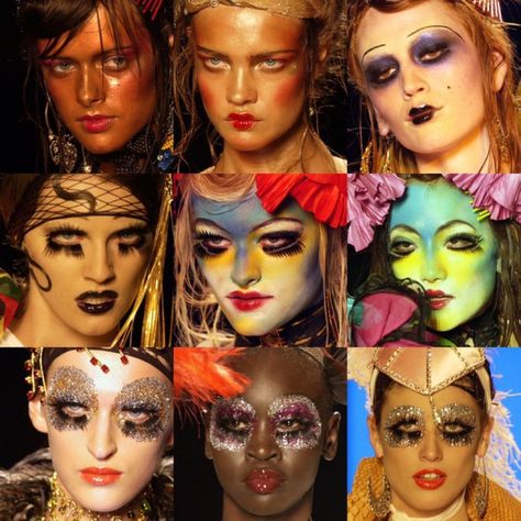 Pat Mcgrath Makeup, Funky Makeup, Punk Makeup, Swag Makeup, Her Makeup, Unique Makeup, Dope Makeup, Make Up Inspo, Horror Movie Characters