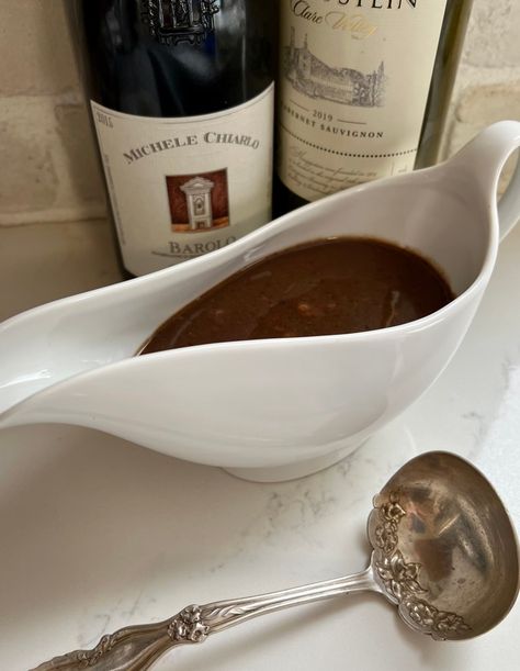 Best Red Wine Gravy