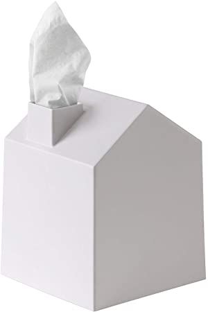 Umbra Casa Tissue Box Cover, Adorable House Shaped Square Kleenex Box Holder for Bathroom, Bedroom or Office, White: Amazon.ca: Home & Kitchen Bathroom Tissue Holder, Facial Tissue Box, Chic Desk, Kleenex Box, Bathroom Tissue, White Bath, Tissue Box Holder, Cube Design, Box Houses