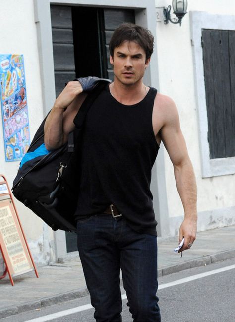 Jet Black Heart, Celeb Crush, Ian Somerhalder, I Want Him, Damon Salvatore, Smash Book, Black Heart, The Vampire, Jet Black