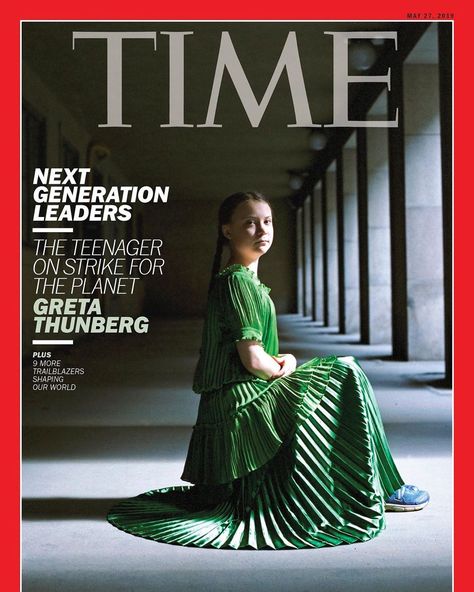 Greta Thunberg on Instagram: “I’m on the cover of @TIME Magazine. Link in bio!” Greta Thunberg, Time Magazine, Contemporary Photography, The New Yorker, May 27, Digital Magazine, Our World, Mother Earth, Role Models