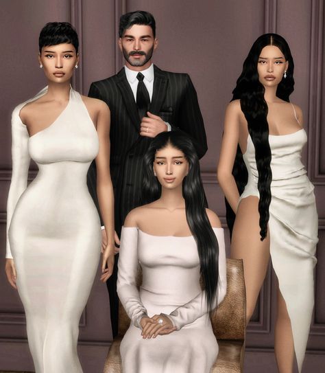 SIMS | The Moreno Family  Preview | Sim Wears Prada Sims 4 Family Dinner Poses, Sims 4 Gallery Households Cc, Sims Family Download, Sims 4 Sims Dump Patreon, Posepacks Sims 4, The Sims 4 Family Poses, Sims 4 Rich Family, Sims 4 Family Ideas People, Sims 4 House With Cc