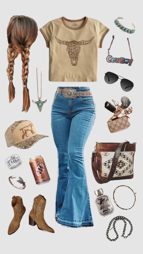 #country #countrygirl #summer #outfit #outfitideas #outfitinspiration #outfitinpso #outfitidea #fitinspo #fit #beyourself #beyou #jewerly 🤍🫶🏼☀️ Country Outfits Women, Lainey Wilson, Casual Country Outfits, Cowgirl Style Outfits, Southern Outfits, Country Style Outfits, Western Wear Outfits, Cute Country Outfits, Looks Country