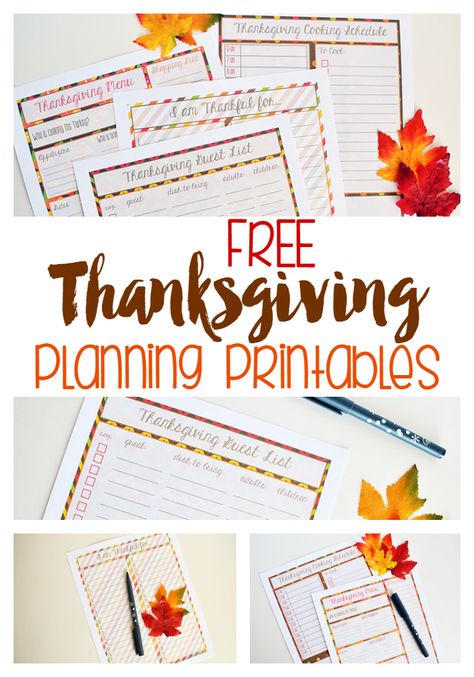 Free Thanksgiving Printables for Planning Your Holiday Thanksgiving Planning Printables, Thanksgiving Free Printables, Printables For Adults, Thanksgiving Family Games, Thanksgiving Planning, Thanksgiving Planner, Free Thanksgiving Printables, Holiday Organization, Menu Planner