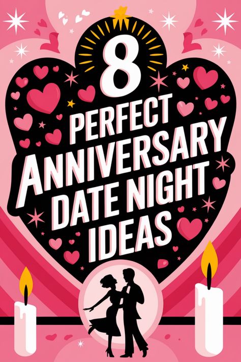 Looking for the perfect way to celebrate your anniversary? Check out these 8 perfect date night ideas that are sure to make your special day unforgettable. From a romantic dinner under the stars to a fun DIY craft night, you'll find something here for every couple. Whether you're celebrating one year or twenty, these unique activities will help create lasting memories and strengthen your bond. Plan a night full of love and laughter with these anniversary date ideas that cater to different tastes Anniversary Date Night Ideas, Anniversary Date Ideas, Campfire Dinners, Dinner Under The Stars, Christmas Date, Perfect Date Night, Get A Girlfriend, Get A Boyfriend, Candlelit Dinner