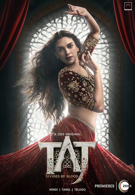 Taj Poster Anarkali on Behance Movie Poster Photoshop, Artistic Portrait Photography, Movie Character Posters, Aditi Rao Hydari, Wedding Highlights Video, Coffee Artwork, Aditi Rao, Character Poster, Photoshop Backgrounds Backdrops