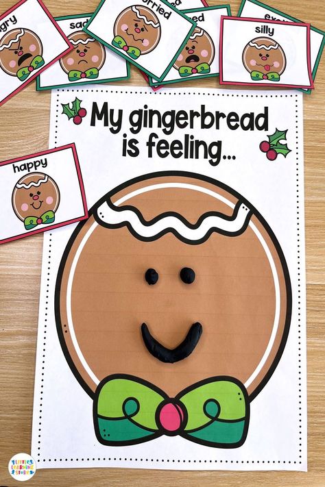 Gingerbread Preschool Lesson Plan, Gingerbread Man Dramatic Play, Gingerbread Activity Preschool, Gingerbread Man Activities For Toddlers, Gingerbread Math Preschool, Gingerbread Lesson Plans Preschool, Gingerbread Man Preschool Activities, Preschool Gingerbread Activities, Gingerbread Activities For Toddlers