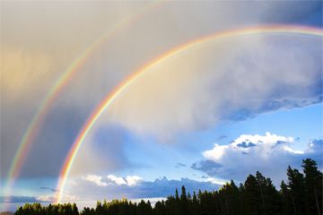 Guide Me Lord, Angel Stories, Mom In Heaven, Rainbow Pictures, Double Rainbow, Rainbow Aesthetic, Earth Angel, Stairway To Heaven, Sacred Art