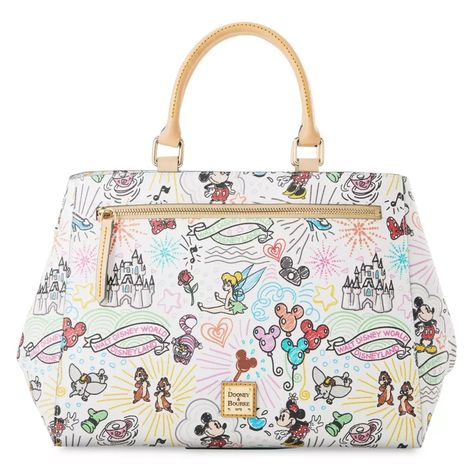 New Silhouettes Arrive to the Disney Sketch Dooney & Bourke Collection! - bags - Disney Signatures, Disney Purse, Dooney And Bourke Disney, Disney Dooney, Disney Handbags, Disney Sketches, Disney Bag, Elegant Bags, Disney Theme Parks