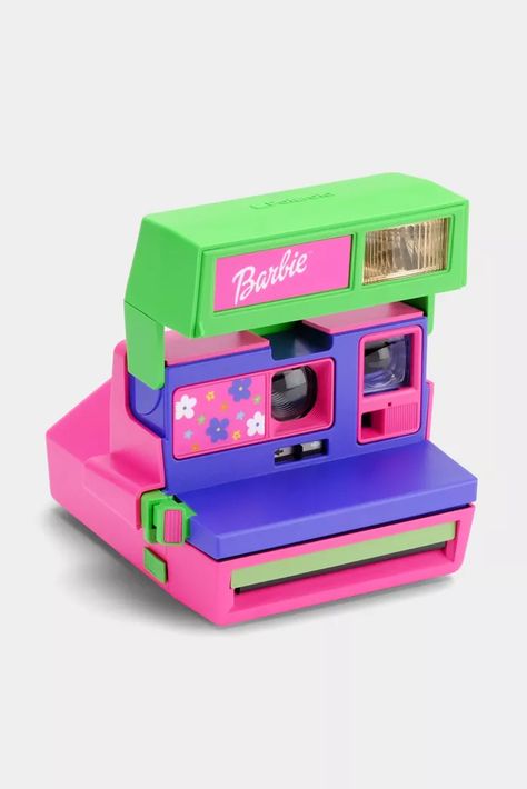 instant cameras Pastel Pink Record Player, Barbie Printables Phone, Barbie Polaroid, Polaroid 600 Film, Whatever Forever, Instant Photography, Instant Film Camera, Camera Film, Vintage Polaroid