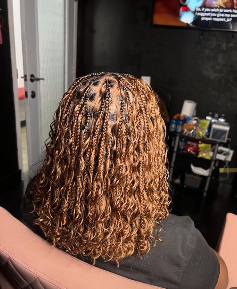 December Hair, Bob Braids Hairstyles, Short Box Braids Hairstyles, Braided Hairstyles For Black Women Cornrows, Big Box Braids Hairstyles, Goddess Braids Hairstyles, Faux Locs Hairstyles, Braids Hairstyles Pictures, Cute Box Braids Hairstyles