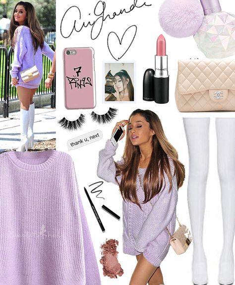 Ariana Grande Clothes, Ariana Grande Inspired Outfits, Ariana Grande Outfits Casual, Ariana Grande Outfits, Ariana Grande Photoshoot, Ariana Grande Style, Outfit Maker, Celebrity Look, Girly Fashion