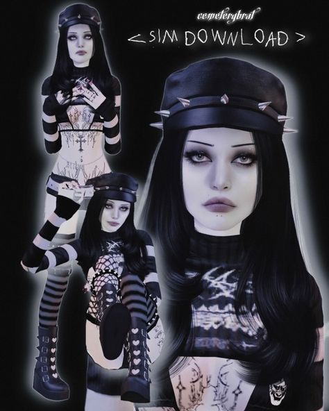 Sims 4 Emo Accessories Cc, Black Simmers Sims 4, Rockstar Gf Sims 4, Sims 4 Cc Emo Tattoos, Sims 4 Cc Clothes Cyberpunk, Sims 4 Cc Alternative Accessories, Sims 4 Alt Accessories, Sims 4 Cc Alt Accessories, Goth Clothing Sims 4 Cc