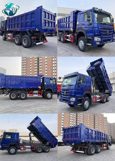 10 Wheels Howo Tipper Truck Luyi is a professional supplier of dump truck models including Sino truck HOWO 336hp 6X4 10 wheels 16 cubic meters dump truck, sino truck 371hp 10 wheeler 30 tons 20 cubic meters dump truck, SINOTRUK howo 8X4 12 wheeler 40tons end dump truck and so on. #DumpTruck #DumpTrailer #TipperTruck #Truck #Trailer #HeavyMachinery #Construction #HeavyEquipment #Vehicle Mack Trucks For Sale, Howo Trucks, Homemade Trailer, 5 Year Plan, Dump Trailers, Tipper Truck, Mack Trucks, Heavy Machinery, Dump Trucks