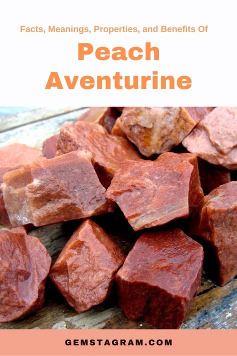 Aventurine Properties, Pink Aventurine Crystal Meaning, Peach Aventurine Meaning, Purple Aventurine Meaning, Peach Aventurine, Aventurine Meaning, Heart Chakra Healing, Aventurine Crystal, Gemstone Properties