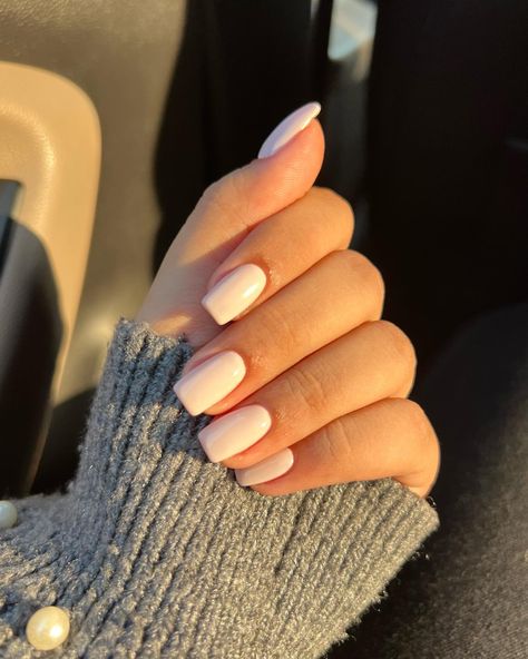 gel manicure white shellac manicure Gel Manicure White, Milky White Gel Nails, White Shellac, White Gel Nails, Shellac Manicure, Milky White, Gel Manicure, Gel Nails, Manicure