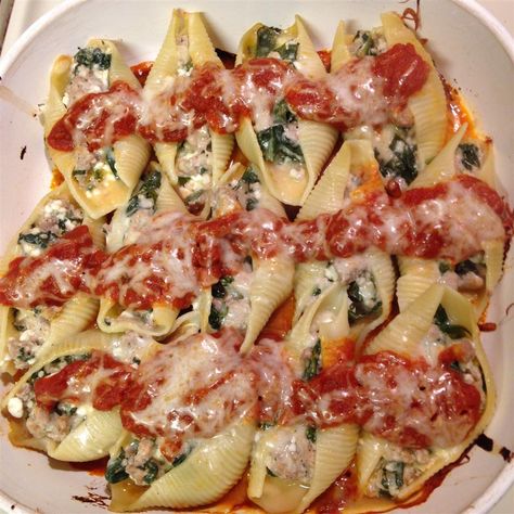 Stuffed Shells Pumpkin Pasta Bake, Ham And Cheese Pasta, Easy Chicken Tetrazzini, Homemade Italian Sausage, Sausage Pasta Bake, Creamy Pasta Bake, Baked Pasta Dishes, Easy Baked Ziti, Satisfying Meals