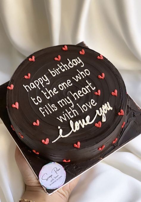 Birthday Cake Idea For Husband, Cake Wishes Birthday, Simple Bday Decoration Ideas For Husband, My Husband's Birthday Cake, Cake For Couple Birthday, Boyfriend Birthday Cake Design, Cake Designs For Hubby Birthday, Hubby Cake Ideas, Couples Cake Ideas