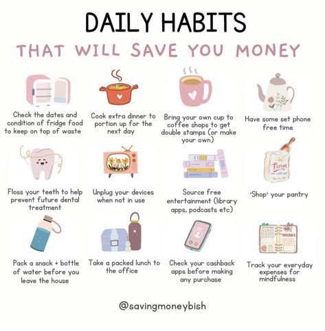 Lifestyle Reset, Life Necessities, Small Daily Habits, Crochet Yoga, Glow Tips, Healthy Period, Money Sense, Sunday Reset, Money Saving Methods