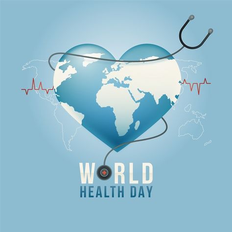 Heart Day Creative Ads, Heart Day Creative, Wave Art Painting, Happy World Health Day, Exercise Regularly, World Heart Day, National Doctors Day, World Health Day, Doctors Day