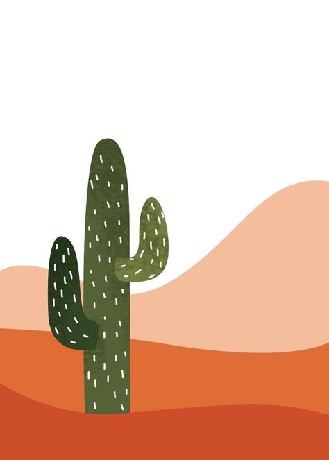 Minimal Cactus Painting, Ipad Painting, Cactus Drawing, Boho Painting, Cactus Painting, Cactus Art, Agaves, Paint And Sip, Painting Art Projects