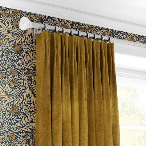 Yellow Velvet Drapery Curtains Pair Curtains Panel Art Deco | Etsy Velvet Curtains Bedroom, Curtains Velvet, Velvet Drapery, Custom Curtain Rods, Art Deco Curtains, Drapery Curtains, Extra Long Curtains, Small Window Curtains, Linen Curtain Panels