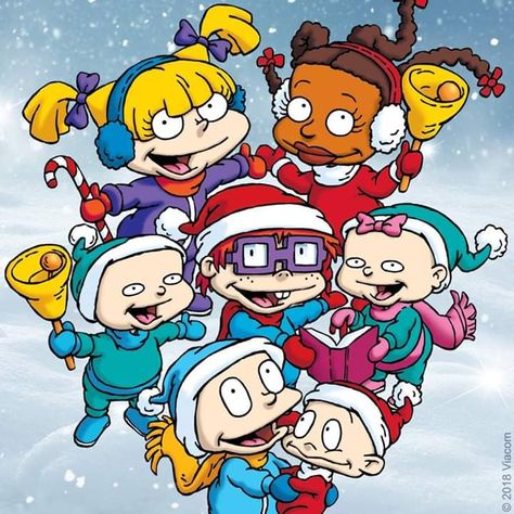 Rugrats Christmas Wallpaper, Rugrats Christmas, Rugrats Characters, Rugrats Cartoon, 90s Cartoon Characters, Rugrats All Grown Up, Nickelodeon 90s, Nickelodeon Cartoons, Sublimation Ideas Projects Inspiration