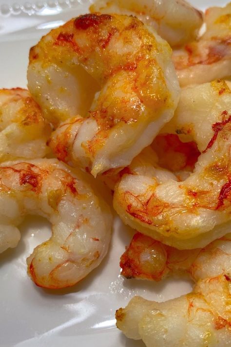 Fried Shrimp Recipes, Air Fryer Recipes Appetizers, Air Fryer Fish, Air Fried Food, Air Fryer Oven Recipes, Air Fry Recipes, Recipe Simple, Air Fryer Dinner Recipes, Fried Shrimp