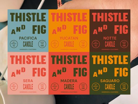 Thistle and Fig Packaging by Daniel Patrick on Dribbble Visuell Identitet, Gfx Design, Gold Business Card, Graphic Design Trends, Color Palette Design, 로고 디자인, Brand Packaging, Brand Colors, Identity Design