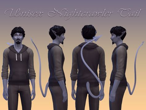 NotEgain: Nightcrawler Tail • Sims 4 Downloads Sims 4 Cc Avatar Clothes, Index Ring, Sims 5, Sims Ideas, Sims 4 Update, Sims 4 Cc Packs, Avakin Life, Best Sims, Sims 4 Cas