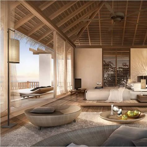 Beach Villa Design, Resort Interior, Hotel Lobby Design, Resort Architecture, Bali House, Tropical Architecture, Hotel Room Design, Resort Design, Tropical Resort