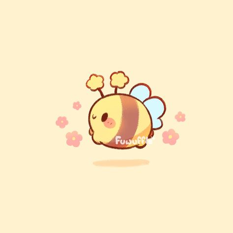 Fairy Bees! 🐝 These sweet lil friends hope you have a bee-autiful day! 🌸 ✨ #fuwuffle #bee #cute #cuteartwork #cuteartstyle #cutebeeart #cutebees #cottagecore #cutestickers #cuteartist #cutedrawing #pun #doodle #fairycore Cute Illustrations Doodles, Bee Cute Drawing, Cute Bee Drawing, Draw Bee, Bee Pfp, Doodle Bee, Bees Aesthetic, Bee Aesthetic, Kawaii Bee