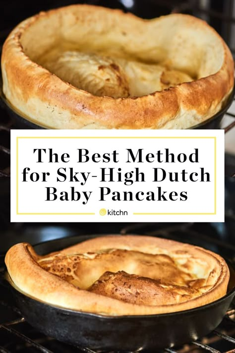 Dutch Baby Pancakes, Savory Dutch Baby, Dutch Baby Pancake Recipe, Dutch Baby Recipe, Baby Pancakes, Dutch Baby Pancake, Summer Breakfast, Dutch Baby, Breakfast Brunch Recipes