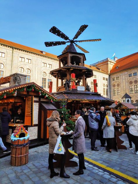 Best Christmas Markets in Germany - KarsTravels Munich Germany Christmas Market, Best German Christmas Markets, Germany Christmas Market, Christmas Markets Germany, Visit Munich, Germany Christmas, German Christmas Markets, Beer Hall, Best Christmas Markets