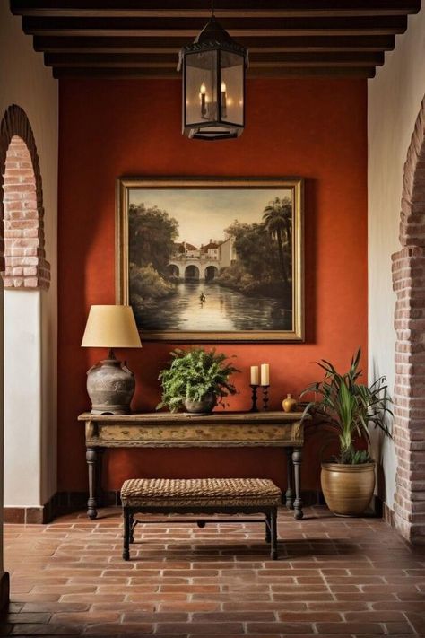 Retro Living Room Decor, Indian Living Rooms, Mexican Home Decor, Retro Living Rooms, Spanish Style Home, Casa Vintage, Cottage Interiors, Art Graffiti, Decor Home Living Room