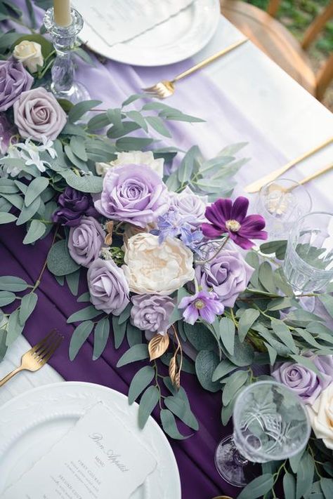 Lavender wedding decorations