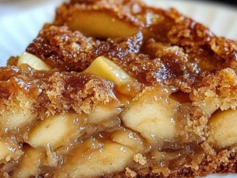 California's Golden State Twist: Swedish Apple Cake Delight - NewsBreak Swedish Apple Cake Recipe, French Onion Meatballs Recipe, Baked Potato Salad Recipe, Apple Turnovers, Caramel Topping, Refreshing Desserts, Apple Cake Recipes, Special Desserts, Funnel Cake