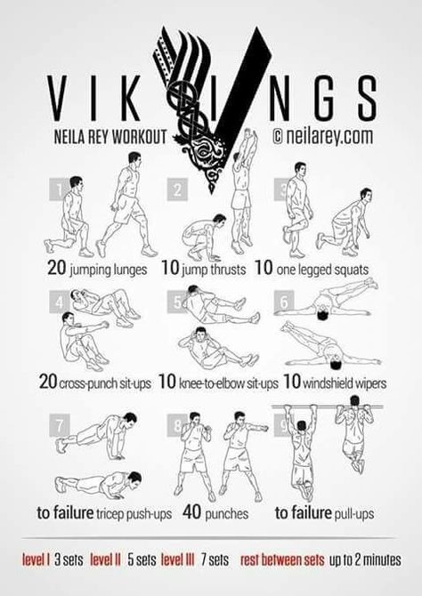 Vikings Workout, Viking Workout, Neila Rey Workout, Push Pull Workout, Crossfit Cardio, Spartan Race Training, Superhero Workout, Card Workout, Exercise Muscle