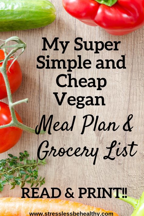 Breakfast Plant Based, Cheap Vegan Meal Plan, Affordable Meal Plans, Vegan Budget, Vegan Shopping List, Vegan Meal Plan, Cheap Vegan Meals, Vegan Grocery List, Plant Based Meal Planning