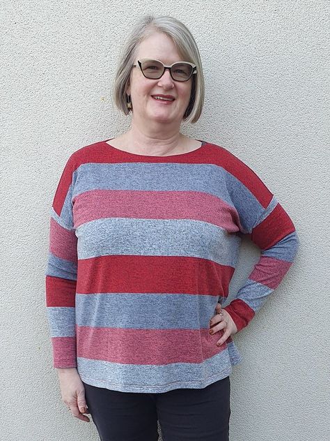 Tessuti Mandy boat tee – the pattern that I will be using for the rest of my life – THORNBERRY Mandy Boat Tee, Fusible Tape, Cheap Fabric, Sewing Inspiration, Dressmaking, Being Used, Of My Life, My Life, Free Pattern