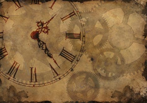 Elfilibusterismo Background, Punk Background, Steampunk Wallpaper, Steampunk Background, Sci Fi Wallpaper, Vintage Paper Printable, Steampunk Aesthetic, Clock Tattoo Design, Old Paper Background