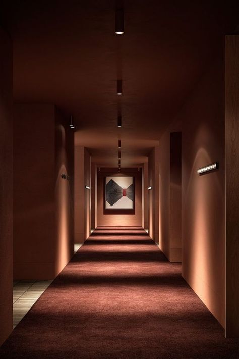 Hotel Hallway Design, Hotel Corridor Design, Hotel Corridors, Hyatt Centric, Hecker Guthrie, Hotel Corridor, Hotel Hallway, Corridor Design, Corridor Lighting