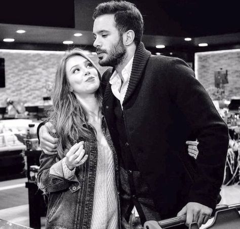 Turkish Series Couple, Kiralik Ask, Canada Pictures, Good Insta Captions, Pinterest Photography, Elcin Sangu, Baris Arduc, Turkish Film, Classy Girl