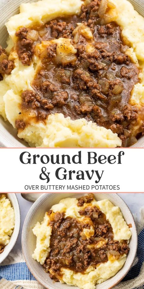 Simple Bland Dinners, Cheap Ground Beef Recipes For Dinner, Dinner Ideas Beef Main Dishes, Farm Field Meals, Cheap Filling Meals, Easy Filling Meals, Five Ingredient Recipes Dinner, Old Dinner Recipes, Filling Dinner Recipes