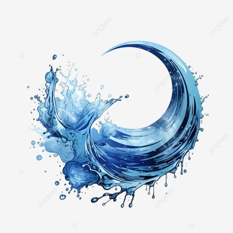 water splash moon illustration water splash moon png Water Bending, Moon Png, Splash Images, Moon Water, Png Illustration, Water Splash, Black Board, Moon Illustration, Transparent Image