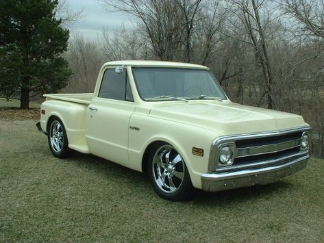 1967-1972 C10-Stepside °~° 1967 Chevy C10 Stepside, Chevy C10 Stepside, 1967 Chevy C10, C10 Stepside, 67 72 Chevy Truck, Chevy Stepside, 72 Chevy Truck, Hot Rod Pickup, Cool Old Cars