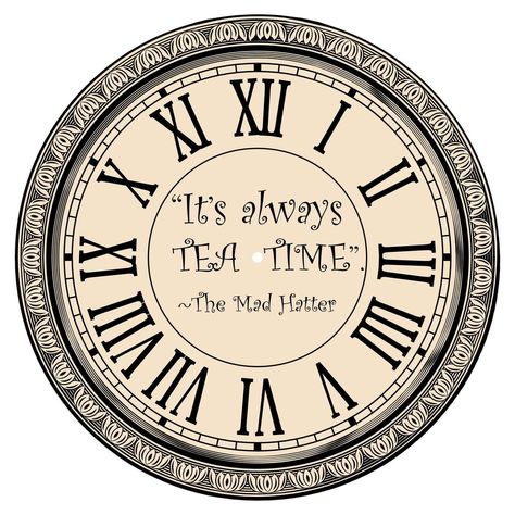 Alice In Wonderland Printables Templates, Retro Alice In Wonderland, Alice In Wonderland Picture Frame, Alice In Wonderland Silhouette Templates, Alice In Wonderland Mural Ideas, Mad Hatter Printables Free, Alice In Wonderland Clock Printable, Mad Hatter Tea Party Ideas Decoration Free Printable, Printable Alice In Wonderland Free