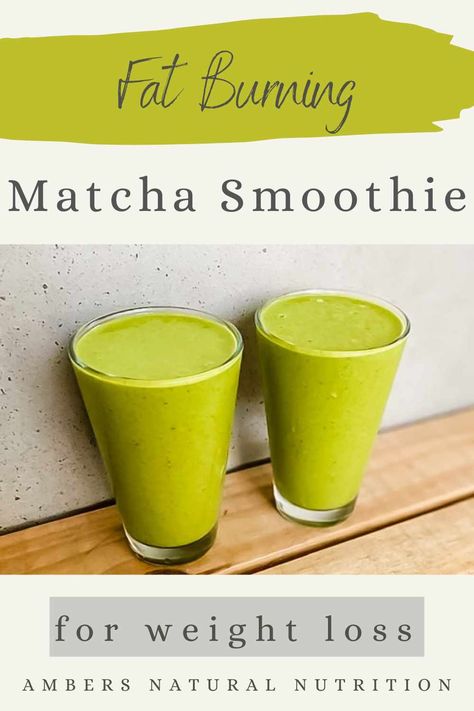 Ginger Smoothie Recipes, Mango Smoothie Recipes, Green Smoothie Recipe, Matcha Smoothie, Ginger Smoothie, Matcha Recipe, Smoothie Drink Recipes, Fat Burning Smoothies, Spinach Smoothie