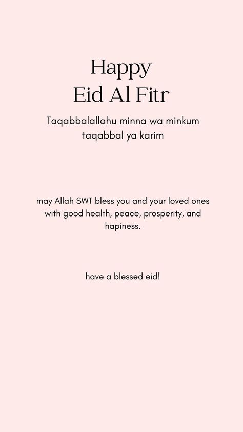 #eid #eidquote #eidideas Eid Al Fitr Quotes, Eid El Kabir, Eid Quotes, Kabir Quotes, Together Quotes, Eid Henna, Short Islamic Quotes, Hijabi Aesthetic, My Peace