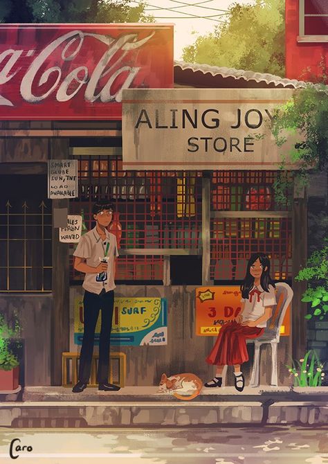 “Hello! I'm Corinne from Laguna!! I'll soon be working on concept art for games! ❤❤❤ #artPH” Filipino Concept Art, Filipino Digital Art, Digital Art Concept, Philippines Aesthetic Art, Filipino Art Aesthetic, Cute Drawing Background, Filipino Art Illustration, Filipino Illustration, Filipino Games